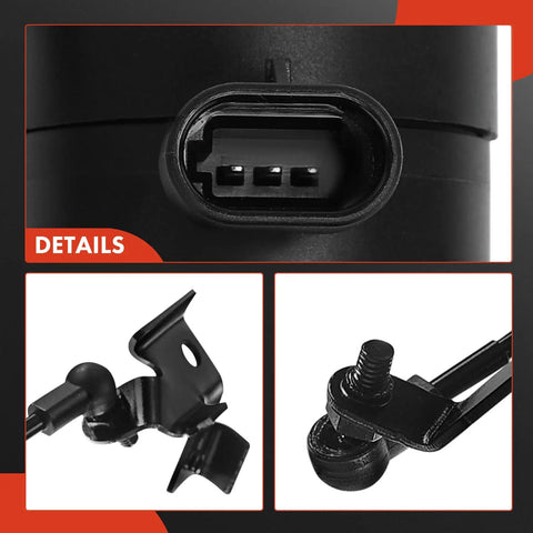 Close-up details of Ride Height Level Sensor Front Driver And Passenger Side 2 Pc Kit for 2004-2006 GM SUVs