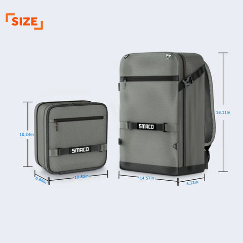 Scuba Diving Backpack With Detachable Small Bag For Travel Holds Mini Scuba Tanks, Mask, Snorkel, Fins, And More Dry Dive Gear Organizer For Enthusiasts And Travel Pros, Rugged Lightweight Weatherproof Bag That Feels Like A Beast