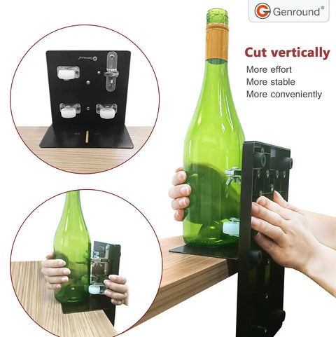 Level Up Your Cocktail Setup With This Heavy Duty Glass Bottle Cutter For Round Square And Oval Bottles Crafting Clean Drinkware Without Chips Easy DIY Tool To Quickly Repurpose Empty Whiskey Jars Into Classy Glasses Today