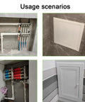 Usage scenarios of Rock Solid Aluminum Alloy Access Panel For Smooth Drywall Ceilings And Walls Snap Fit Invisible Vent Cover and Heavy Duty Hinged Door.