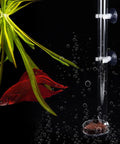 Top Drawer Aquarium Shrimp Feeding Dish And Suction Tube Dead Simple Bottom Long Reach Fish Tank showing transparent acrylic bowl with suction cup.