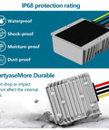Beefy 12V To 24V DC Boost Converter Module, 15A 360W Waterproof IP67 Power Supply for Cars Vans Trucks Boats LED