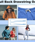 2 Pack Plastic Flexible Drawstring Threader 58.2cm 23in Quick Easy Drawstring Replacement Tool For Hoodies Sweatpants Jackets