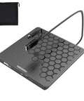 Ultra Slim External CD DVD Drive USB 3.0 Type-C No Fuss Plug And Play Optical Burner For Laptops Desktops And PCs Read Write Burn CD DVD On Windows Mac Linux Compact Black, slim black USB drive with carry pouch
