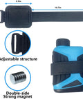 Dope Golf Rangefinder Magnetic Holder With Adjustable Strap for Golf Cart with neodymium magnets and anti-slip PU strap