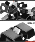 Close-up of Chevrolet Blazer S10 GMC Jimmy Sonoma Isuzu Hombre Oldsmobile Bravada Two Piece Front Left And Right Engine Mounts V6 4.3L Replacement Direct Fit Heavy Duty Auto Parts For 1996 To 2005 1996 To 2004 1997 To 2000 1996 To 2001
