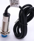 2-Pack M18 Inductive Proximity Sensor NPN Normally Open 6-36V DC 8mm Sensing Distance Cylindrical Switch For Your Automation Workhorse, 3-Wire Type Black Brown Blue Leads LJ18A3-8-Z/BX