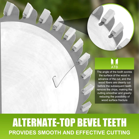 Heavy Duty 160Mm Track Saw Blade 48 Tooth Atb With 20Mm Arbor, showcasing alternate-top bevel teeth for smooth cutting.