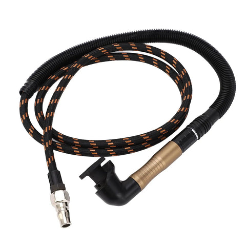 Compact Pencil Die Grinder Air Tool Lightweight Engraving Pen featuring rock solid tungsten gears and slick power delivery hose.
