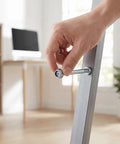 Hand holding recliner chair bolt from Pair Of Recliner Chair Screws And Nuts Replacement Hardware For Sofa Repair, 3.58 Inch Metal Bolts And Fasteners