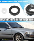 Manual Transmission Shift Lever Bushing Replacement For Toyota 4Runner 1984-2001 And Tacoma 1995-2004 Durable Rubber Drop-In Replacement Easy Install No 33505-35020 Color Options White Black Green shown with car