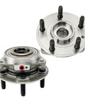 Front Wheel Bearing Hub Assembly For Jeep Wrangler 2018 Through 2023 And Gladiator 2020 Through 2023 5 Lug Front Wheel Bearing Hub Assembly 2 Piece Set
