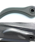 Driver Side Seat Recliner Handle Lever For Chevy Colorado, GMC Canyon, SSR, And Hummer H3 H3T 2004-2012 Grey, Heavy Duty ABS Plastic Replacement on fabric
