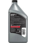 Rear view of 32 oz SAE 90 High Performance Gear Lube bottle for outboard lower units and sterndrives above 75HP, showing label details.