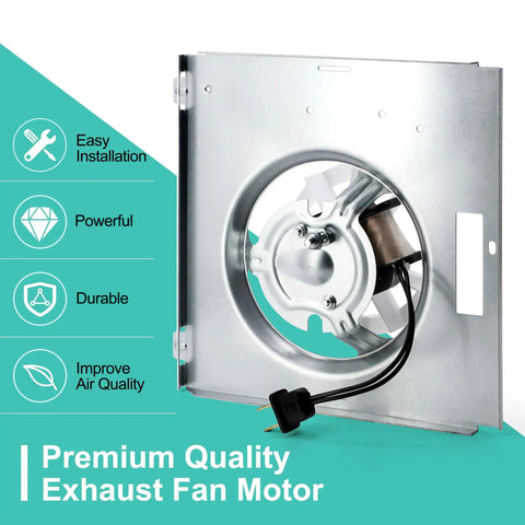 Side view of Replacement Bathroom Fan Motor Assembly For NuTone 763RLN 763RL 769RL Series Exhaust Fans S0503B000