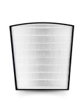 Front view of Top Rated True HEPA Replacement Filter for Bali Series Air Purifiers LP550TH LP550THP LP560 White Medical Grade Filtration