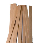 Stack of American-Made Basswood Paint Stir Sticks 21 Inch Bulk 250 Count Workhorse Pro Grade Mixing Paddles for 5-Gallon Buckets