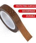 Hella Smooth Low Friction Drawer Slide Tape Two Rolls Half Inch By Thirty Three Feet No Squeak Adhesive Padding for cabinets, showing waterproof surface.