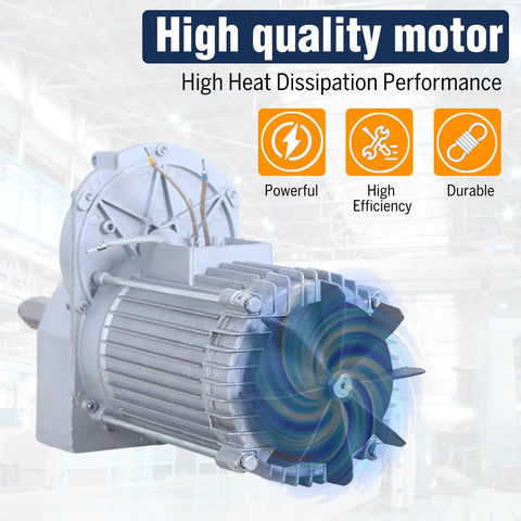High quality motor with heat dissipation, powerful and durable features for industrial use