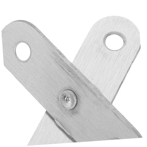 Close-up of 20 Piece Rotating Stainless Steel Hidden Door Hinges 360 Degree Up And Down Pivot Shaft