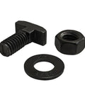 Long Drop-In T Slot Hammer Head Stud Bolt Five Sixteenths-18 X 0.75 With Five Sixteenths Hex Nut And Washer for aluminum extrusion