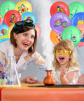 40 Piece Science Party Balloons Set, 12 Inch Latex Balloons With Mad Scientist Lab And Chemistry Theme For Birthday