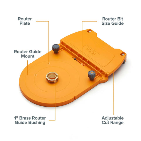 Router Dado Jig For Precise Dados Rabbets And Mortises That Woodworkers Dig And Love Works With WTX And NGX Clamp Edges