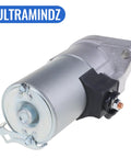Honda CR V Starter For 2002 2003 2004 2005 2006 2.4L L4 Drop In Replacement High Torque Auto Starter Motor silver side view