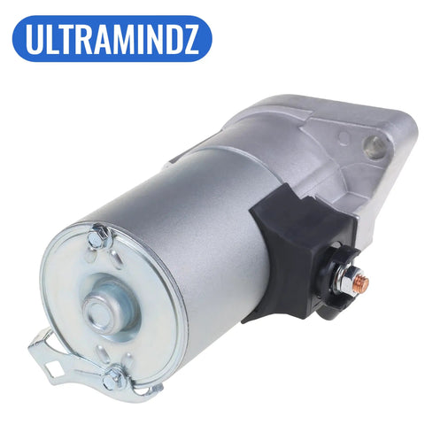 Honda CR V Starter For 2002 2003 2004 2005 2006 2.4L L4 Drop In Replacement High Torque Auto Starter Motor silver side view