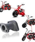 Beefed Up Aluminum Racing Performance Intake Manifold For Coleman CT100U CC100X 98cc Mini Bike And Predator 79cc 3HP Engine