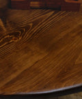 Table finished with Triple Thick Polyurethane Clear Wood Finish For Interior Wood Surfaces One Coat Wonder Water Based Self Leveling