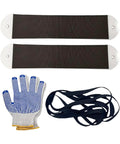 Heavy Duty Furniture Gliders For Carpet That Let You Move Couches, Fridges And Heavy Gear Super Easy While Protecting Floor From Scratches And Wear Without Mess, includes gliders and working gloves.