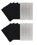 Replacement Filter Kit For Coway AP-1216L Mighty Air Purifier 2 True HEPA Filters And 8 Activated Carbon Pre-Filters displayed
