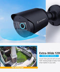 Outdoor Full HD 1080P Bullet Security Camera Quadruple 4 In 1 HD CVI TVI AHD Analog 2 Megapixel Night Vision wall mount