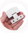 Holding Two Pack Small Glass Door Hinges Pivot Hinges For Shower Doors Cabinets Cupboards Hardware With Adjustable Clamp
