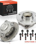 2 Pack Front Wheel Bearing And Hub Assembly For BMW RWD 2006-2016 With 8 Bolts Compatible With 323i 325Ci 325i 328i