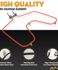 Oven Bake Element Replacement For GE Hotpoint Kenmore Ranges WB44K10005 WB44K10001 with durable heating rod, resistant alloy