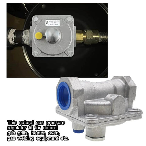 adjustable natural gas regulator for grills and stoves