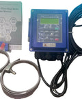 Waterproof Ultrasonic Flow Meter With RS485 IP67, Clamp On Sensor TM 1, DN50 700mm 1.97 27.56in Range, accessories included.
