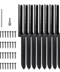 Heavy Duty H Shaped Galvanized Fence Post Repair Kit For Leaning Or Broken Wooden Posts In Yard Farm And Ranch 8 Pack Durable Steel Stakes For Quick Fence Fix