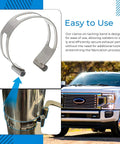 3 Inch Stainless Exhaust Tacking Band Clamp On For Welding Fabrication Durable Rustproof Steel Construction Secure Fit