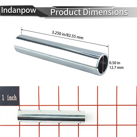 332 Steel Wheel Bushing Replacement Kit 1/2 In ID By 5/8 In OD By 3-1/4 In L 4 Pack Replaces 215-194 B1SB332, shown with dimensions