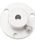 Beefy Aluminum Shaft Coupler For Mecanum Wheel Robots, 4mm Shaft, 28mm Outer Diameter, 16mm Hole, Heavy Duty Motor Connector