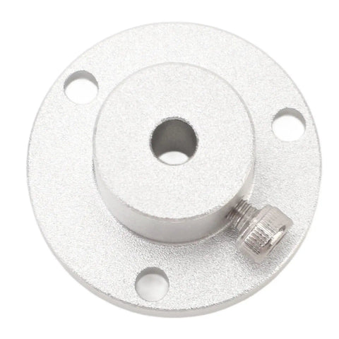 Beefy Aluminum Shaft Coupler For Mecanum Wheel Robots, 4mm Shaft, 28mm Outer Diameter, 16mm Hole, Heavy Duty Motor Connector