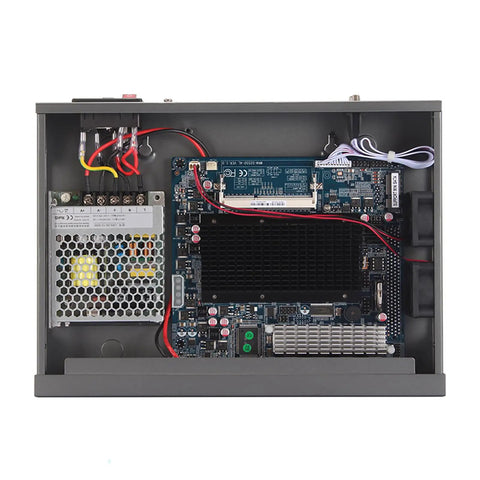 Slick No Fuss Network Firewall Appliance With Intel Atom N2600 D2700 Processor Tuned For PfSense OpnSense internal components view.