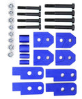 2 Inch ATV Lift Kit For 450 660 700 SE Sport Quads Premium Heavy Duty Full Lift With CNC Machined T6061 Billet Aluminum Blue