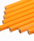 10 Pack HB Carpenter Pencils Yellow Wood With White Eraser Head For Construction Engineering Woodworking Drafting School And Office Use Great For Marking Lines On The Jobsite And Clean Erases On Surfaces