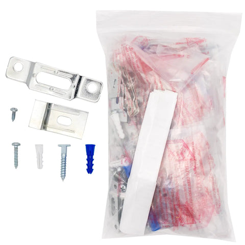 T Lock Security Hangers Set Locking Hardware For 25 Wood Or Aluminum Picture Frames With Free Hardened Wrench displayed