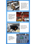Fully Automatic Wire Mesh Welding Machine For Reinforcing Wire Cloth, showing copper heads, motor, and control panel.