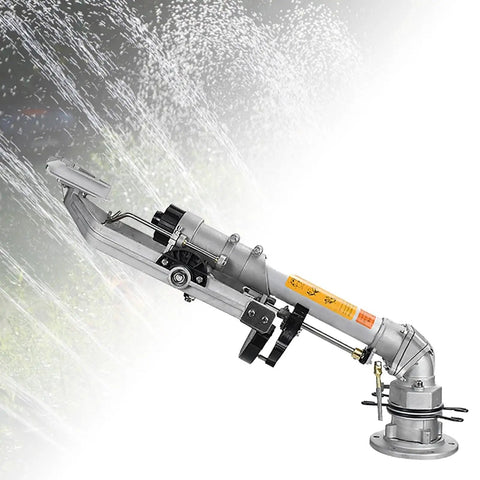 360 Degree Rotating Adjustable Impact Sprinkler For Farm Irrigation And Industrial Use Rugged Heavy Duty Sprayer Image